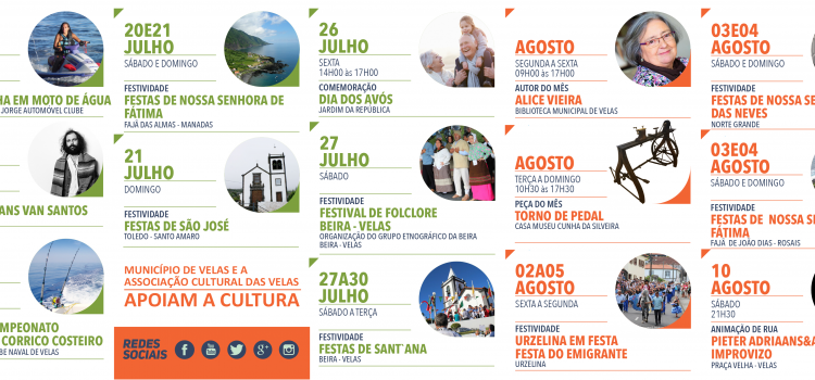 AGENDA CULTURAL 3.º TRIMESTRE DE 2019