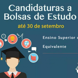 PERÍODO DE CANDIDATURAS A BOLSAS DE ESTUDO A JOVENS DO CONCELHO DE VELAS