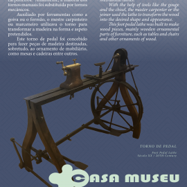 “A PEÇA DO MÊS” DE AGOSTO NA CASA MUSEU CUNHA DA SILVEIRA