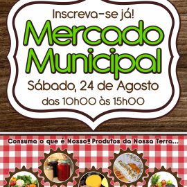 NO SÁBADO VENHA AO MERCADO MUNICIPAL