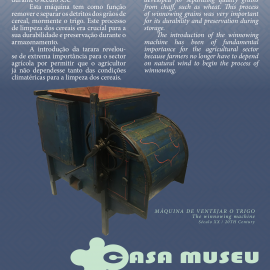 A “PEÇA DO MÊS” DE SETEMBRO NA CASA MUSEU CUNHA DA SILVEIRA