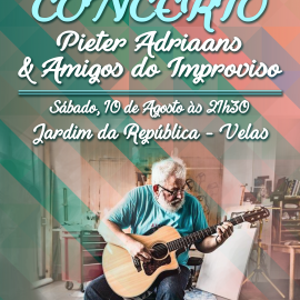 ANIMAÇÃO DE RUA COM PIETER ADRIAANS & AMIGOS DO IMPROVISO
