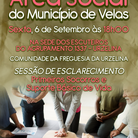 MUNICÍPIO DESENVOLVE ATIVIDADE PARA ESCLARECIMENTO SOBRE PRIMEIROS SOCORROS E SUPORTE BÁSICO DE VIDA
