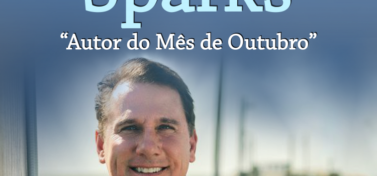 NICHOLAS SPARKS É O AUTOR DO MÊS DE OUTUBRO NA BIBLIOTECA MUNICIPAL