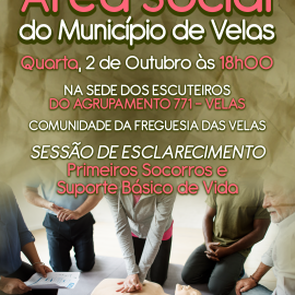 MUNICÍPIO DESENVOLVE ATIVIDADE PARA ESCLARECIMENTO SOBRE PRIMEIROS SOCORROS E SUPORTE BÁSICO DE VIDA