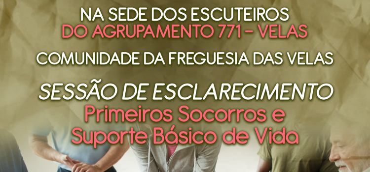 ADIADA ATIVIDADE PARA ESCLARECIMENTO SOBRE PRIMEIROS SOCORROS E SUPORTE BÁSICO DE VIDA