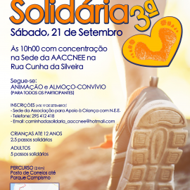 3ª CAMINHADA SOLIDÁRIA
