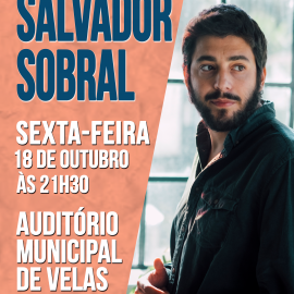 CONCERTO DE SALVADOR SOBRAL NO AUDITÓRIO MUNICIPAL DE VELAS