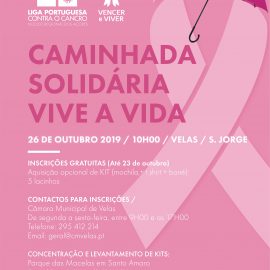 ATENÇÃO – CAMINHADA SOLIDÁRIA “VIVE A VIDA” VS. LAÇO SOLIDÁRIO