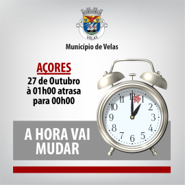 MUDANÇA DE HORA PARA HORÁRIO DE INVERNO