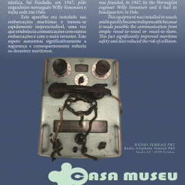 A “PEÇA DO MÊS” DE NOVEMBRO NA CASA MUSEU CUNHA DA SILVEIRA