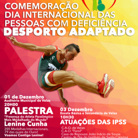 Comemoração do Dia Internacional das Pessoas com Deficiência