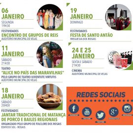 AGENDA CULTURAL 1.º TRIMESTRE DE 2020
