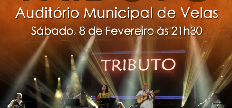 REGRESSO DA BANDA TRIBUTO NO AUDITÓRIO MUNICIPAL DE VELAS