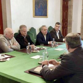 FURACÃO LORENZO – LUÍS SILVEIRA REUNE COM VICE-PRESIDENTE DO GOVERNO