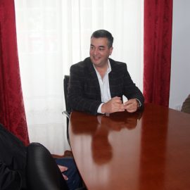 LUÍS SILVEIRA RECEBE APRESENTAÇÃO DE CUMPRIMENTOS DO ADMINISTARDOR JUDICIÁRIO DA COMARCA DOS AÇORES