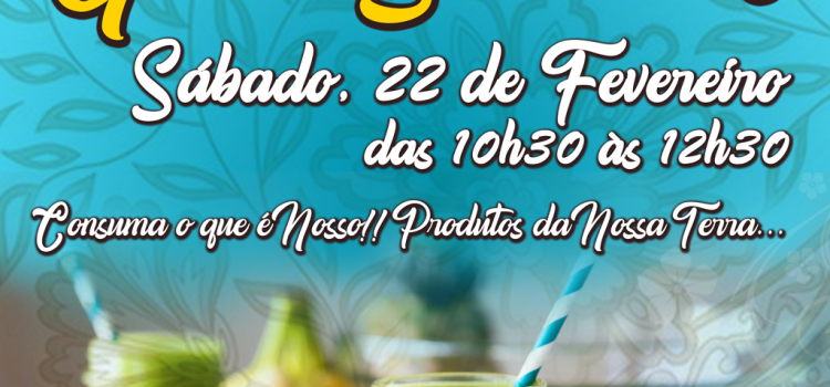 WORKSHOP DE GREEN SMOOTHIES NO MERCADO MUNICIPAL