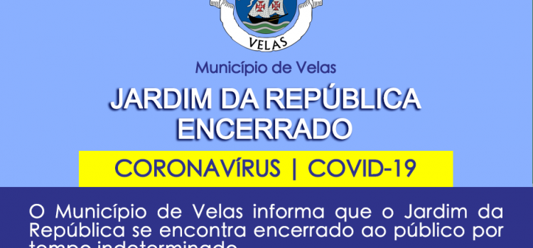 JARDIM DA REPÚBLICA ENCERRADO