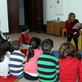 BIBLIOTECA MUNICIPAL RECEBE MAIS UMA ‘HORA DO CONTO’