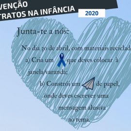 ABRIL, MÊS INTERNACIONAL DA PREVENÇÃO DOS MAUS-TRATOS NA INFÂNCIA