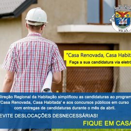 CANDIDATURAS AOS PROGRAMAS DE HABITAÇÃO POR VIA ELETRÓNICA