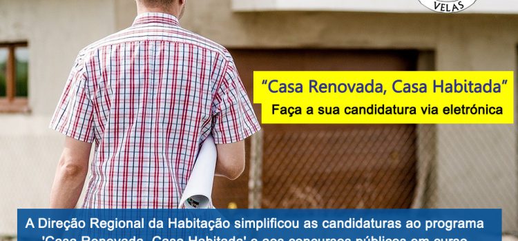 CANDIDATURAS AOS PROGRAMAS DE HABITAÇÃO POR VIA ELETRÓNICA