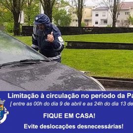 LIMITAÇÃO DE CIRCULAÇÃO ENTRE CONCELHOS