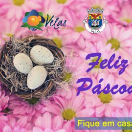 O MUNICÍPIO DE VELAS DESEJA-LHE UMA FELIZ PÁSCOA