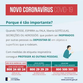 COVID-19: FIQUE EM CASA, EVITE O CONTÁGIO