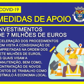 MUNICÍPIO INVESTE CERCA DE 7 MILHÕES DE EUROS EM EMPREITADAS