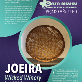 “PEÇA DO MÊS” NA CASA MUSEU CUNHA DA SILVEIRA