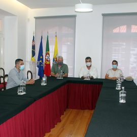 LUIS SILVEIRA RECEBE DEPUTADOS REGIONAIS DO CDS-PP
