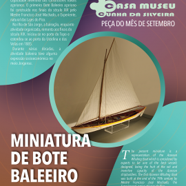 “PEÇA DO MÊS” NA CASA MUSEU CUNHA DA SILVEIRA