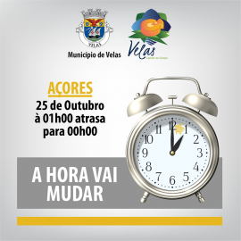 MUDANÇA DE HORA PARA HORÁRIO DE INVERNO