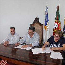 COOPERAÇÃO COM A SOCIEDADE FILARMÓNICA DE SANTO AMARO NA CONCLUSÃO DO SEU EDIFÍCIO SEDE