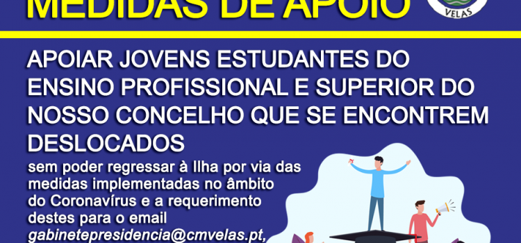 MEDIDAS DE APOIO A ESTUDANTES DESLOCADOS NO ÂMBITO DA COVID-19