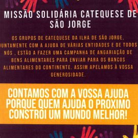 MISSÃO SOLIDÁRIA CATEQUESE DE SÃO JORGE