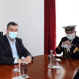 AUDIÊNCIA DE CUMPRIMENTOS AO COMANDANTE DA CORVETA NRP JOÃO ROBY
