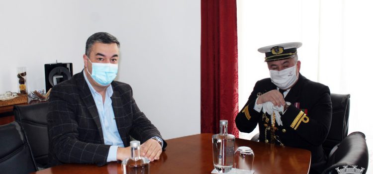 AUDIÊNCIA DE CUMPRIMENTOS AO COMANDANTE DA CORVETA NRP JOÃO ROBY