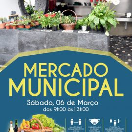 MERCADO MUNICIPAL ABRE PORTAS SÁBADO DIA 06 DE MARÇO