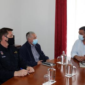 LUIS SILVEIRA RECEBE EM AUDIÊNCIA O PRESIDENTE DO SRPCBA