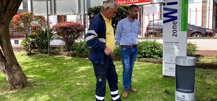 MUNICÍPIO INSTALA BEBEDOURO NO JARDIM DA REPÚBLICA