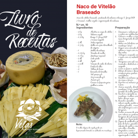 “VELAS, CAPITAL DO QUEIJO” – RECEITA EM DESTAQUE