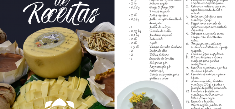 “VELAS, CAPITAL DO QUEIJO” – RECEITA EM DESTAQUE
