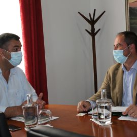 LUÍS SILVEIRA REÚNE COM NOVO PRESIDENTE DO IROA, SA.