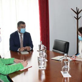 LUÍS SILVEIRA REÚNE COM SOFIA RIBEIRO