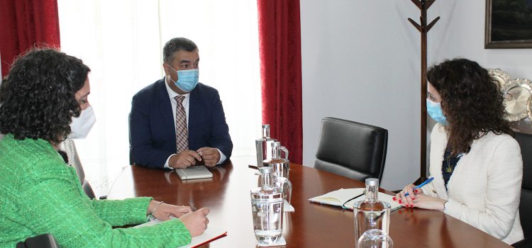 LUÍS SILVEIRA REÚNE COM SOFIA RIBEIRO
