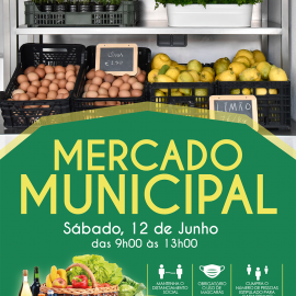 SÁBADO DIA 12 DE JUNHO É DIA DE IR AO MERCADO