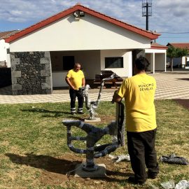 MUNICÍPIO INSTALA EQUIPAMENTOS DE MANUTENÇÃO/ EXERCÍCIO FÍSICO NA FAJÃ DO OUVIDOR