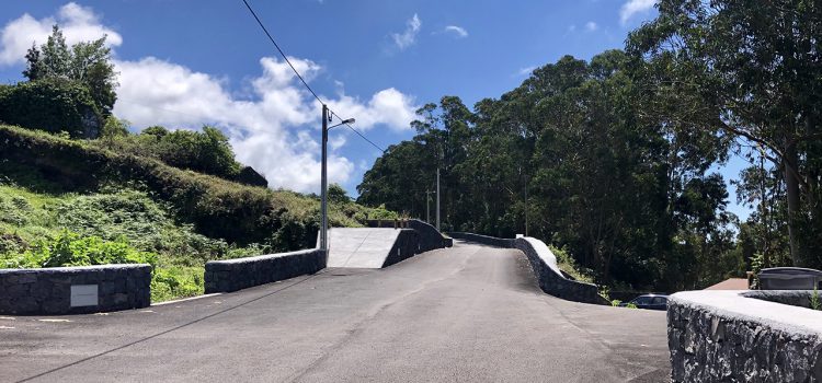 CONCLUSÃO DOS TRABALHOS NO CAMINHO DE CIMA NA RIBEIRA DO NABO